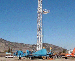 Perforación de un  pozo profundo